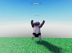 Novinho Pauzudo Tarado Dançando Polidance Ao Sons De Gemido Da Gostosa Safada Batendo Siririca