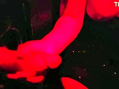 Experimenting with another well-endowed guy at glory hole