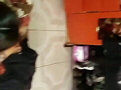 Latina Nalgona Bent Over in Doggy Style with Big Ass