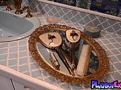 Junipr keiko undresses in lingerie for striptease