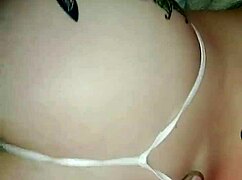 Latina Nalgona Bent Over in Doggy Style with Big Ass