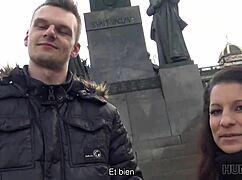 Cuckold watches girlfriend cum from rich bastard in Hunt4K