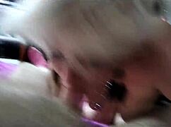 my wife performs as a cool mature webcam whore, moaning loudly.