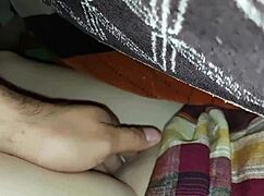 Jovencita Estudiante Real Escapes at Night for Secret Fun with Stepdad