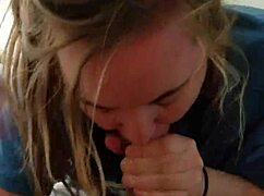 Hey, can this blonde handle a hung stud’s deepthroat explosion?