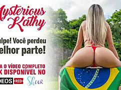 Mysteriouskathy Sits On Huge Dildo, Squirting All Over Her Big Ass