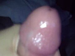 I just love how my red nails look covered in hot cum, it's so messy and exciting.