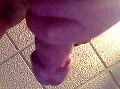 Jerking off my big fat cock