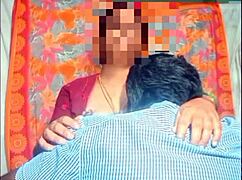 Indian Teacher Caught Kissing Student in Outdoor Homemade Scene, Bent Over Action
