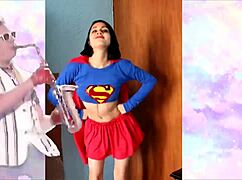 epic sax guy dances against a girl gamer in this viral video