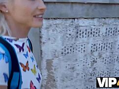 Vip4k sluts orgasm in missionary and cowgirl, watching each other