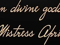 dominatrix mistress april fresh warm pee