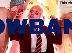 Blue-eyed nurse Lana gives jerk off instructions to cheat on girlfriend