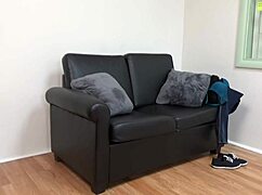 mandy mynxx gets her skinny pussy fucked, gagging and choking on penis during deepthroat