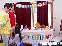 Freeuse Teen Aria Sloane Gets POV Blowjob And Ass Play From Connor Kennedy