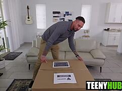 sneaky stepdaughter gets rough discipline from quinton james in pov