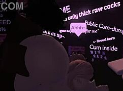 street whore gets pounded by monster cock in roblox action