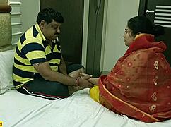 Middle-aged husband struggles, but his hot Desi wife craves wild group action.