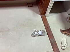 Big clit brunette takes pov cock outdoor!