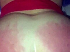 Mature Milf Wife Bent Over in Anal Doggystyle Sex with Squirting Orgasm