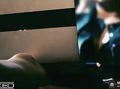 i'm riding that big dick like a wicked blonde beauty