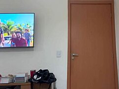 Bbw called me for help, I gave her big cock blowjob