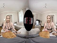 Latina Blonde Anal Striptease Adventure