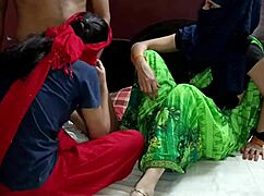 I fucked my neighbor's stepmom and her daughter in a desi threesome