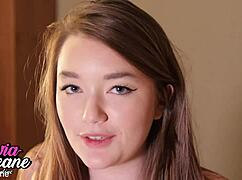 Young Girl Next Door Experiments With Toys In Private.