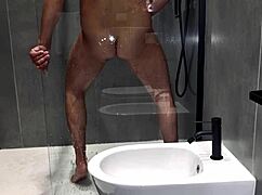 Neighbor Spies Barefoot Flashing, Dirty Talk Spanking Clothes Ripped