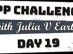day 19 of gpp challenge with julia v earth unexpectedly fast recover helps to perform next training nicely