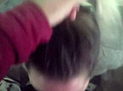 does she deepthroat my cock before work? yes, sloppy and swallowing