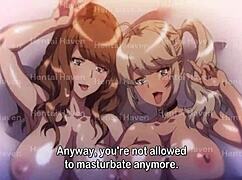 both step sisters wake me with cock licking!