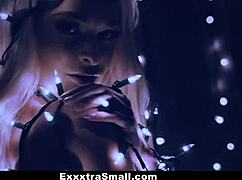 Petite Nymph Emma Hix Fucked By Huge Cock