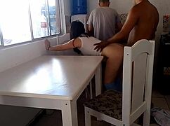 casada safada fode negro dotado enquanto corno lava louca