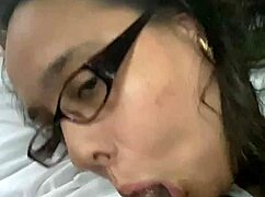 My milf teacher sucks my big cock in her car.