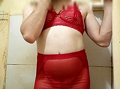 Showing Your Little Dick In Lingerie?