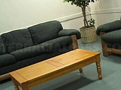 Renee Jordan Nervously Unwraps A Big Black Package