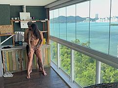 Millionaire fucks me in duplex