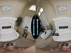 Your Wife Doesn't Have Double Ds Like Me Fucking the Babysitter in Vr