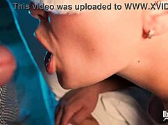 My step-sisters tried to nap, but my cock woke up and got mouth-fucked