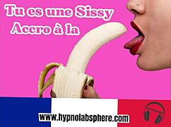 Sissy addicted to penis in hypnosis!