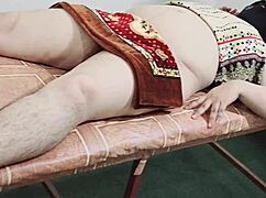 Gorgeous Indian BBW Netu Moans During Intense Tight Pussy Massage.