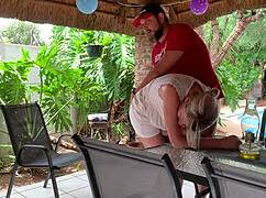 Ex Wife Bends Over for Pussy Fuck