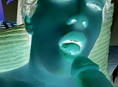 Sissy trans ladyboy fucks herself in solo crossdressing session