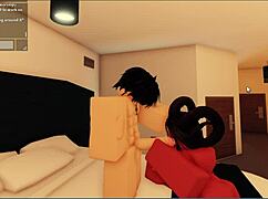 Rosex faces rough monster action with a wild facial finish! 😈