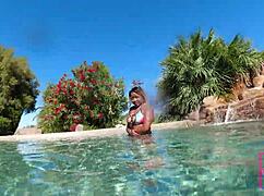 Nina Rivera And Sully Savage Lick Pussy Underwater Intensely