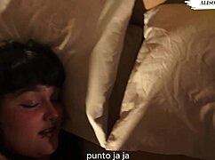 i get bent over in doggystyle with my stepbrother, feeling that creampie