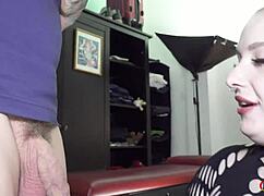 Crystal White's big dick anal casting in Berlin