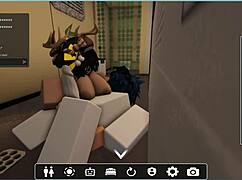 she asked for fucking in all bent over doggystyle poses. like in roblox game